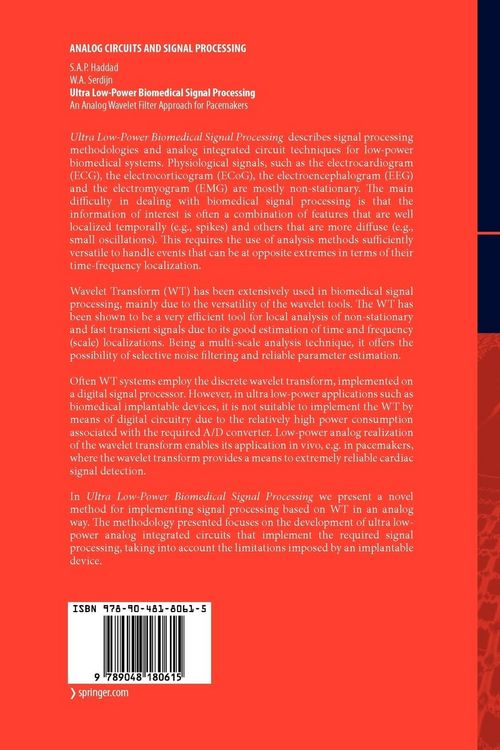 Produktbild: Ultra Low-Power Biomedical Signal Processing