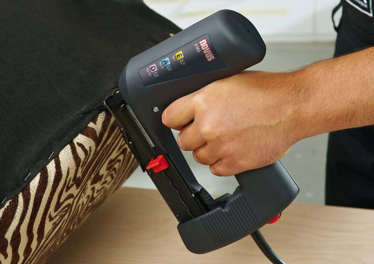 Produktbild: Novus Tools J-165 EAD 105112200 Elektrotacker Klammerntyp Typ 53, Typ 53F Klammernl&auml;nge 8 - 18 mm