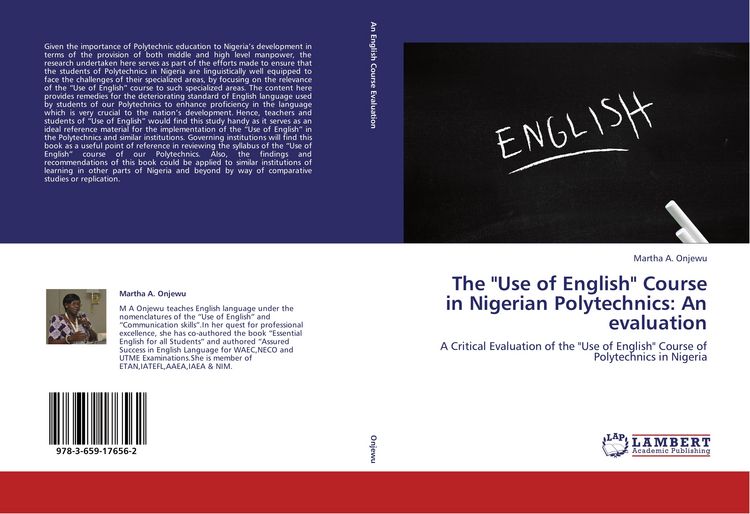 Produktbild: The "Use of English" Course in Nigerian Polytechnics: An evaluation
