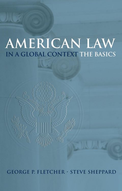 Produktbild: American Law in a Global Context