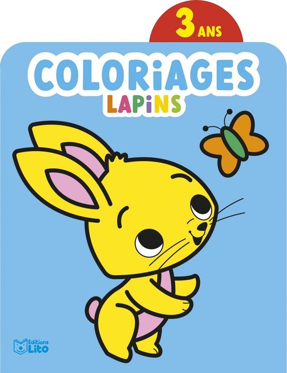 Produktbild: Lapins : coloriages 3 ans