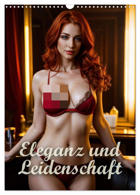 Produktbild: Eleganz und Leidenschaft (Wandkalender 2026 DIN A3 hoch), CALVENDO Monatskalender