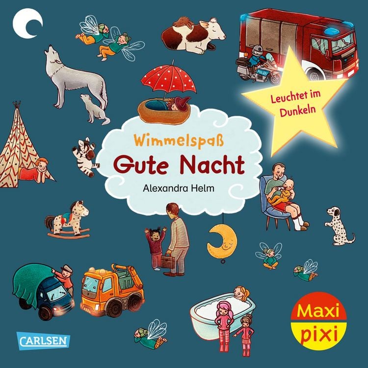 Produktbild: Maxi Pixi 513: Wimmelspa&szlig; Gute Nacht