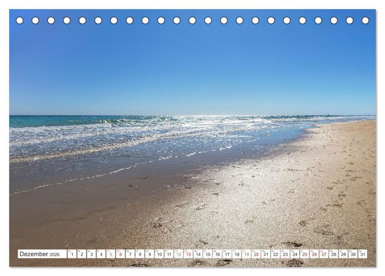 Produktbild: Fuerteventura - W&uuml;stenzauber und Meeresrauschen (Tischkalender 2026 DIN A5 quer), CALVENDO Monatskalender