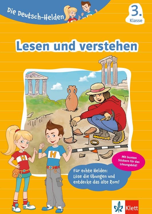 Produktbild: Die Deutsch-Helden Lesen und verstehen 3. Klasse
