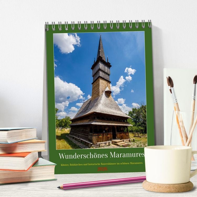 Produktbild: Wundersch&ouml;nes Maramures (Tischkalender 2026 DIN A5 hoch), CALVENDO Monatskalender