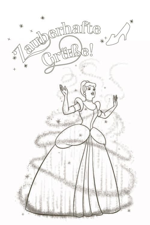 Produktbild: Disney Prinzessin: Traumhafte Postkarten