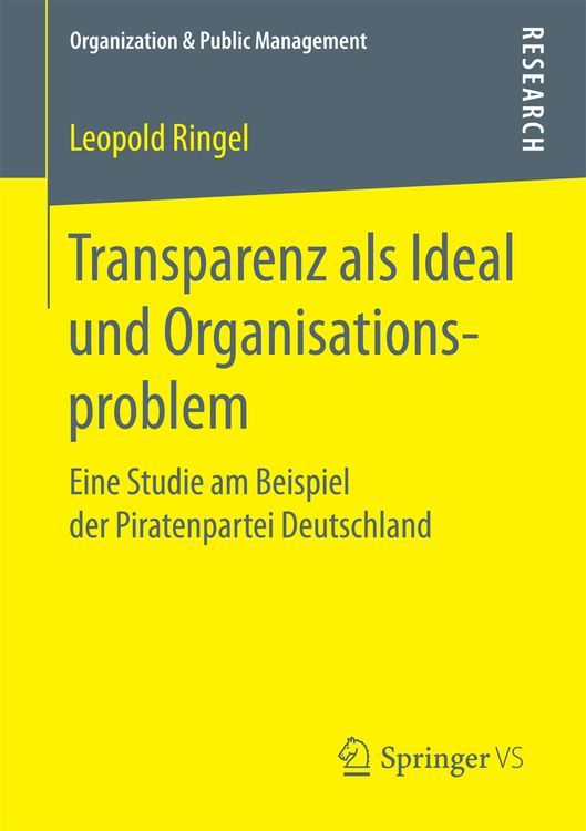 Bild vom Artikel Transparenz als Ideal und Organisationsproblem vom Autor Leopold Ringel