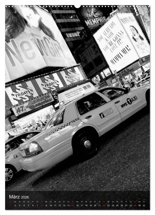 Produktbild: New York - The Big Apple (hochwertiger Premium Wandkalender 2026 DIN A2 hoch), Kunstdruck in Hochglanz