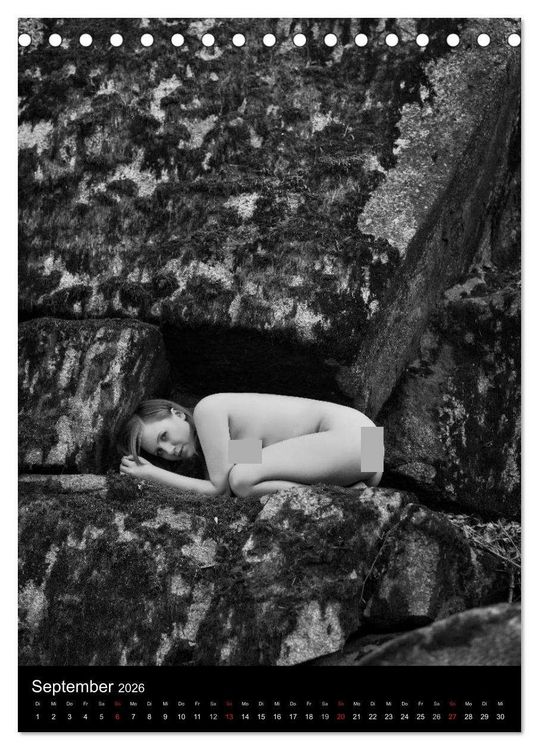 Produktbild: simbiosa ... Landschaftsaktfotografie (Tischkalender 2026 DIN A5 hoch), CALVENDO Monatskalender