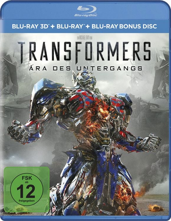 Produktbild: Transformers 4 - Ära des Untergangs (+ Blu-ray) (+ Bonus-Blu-ray)