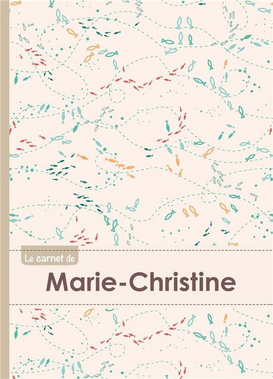 Produktbild: Carnet marie christine