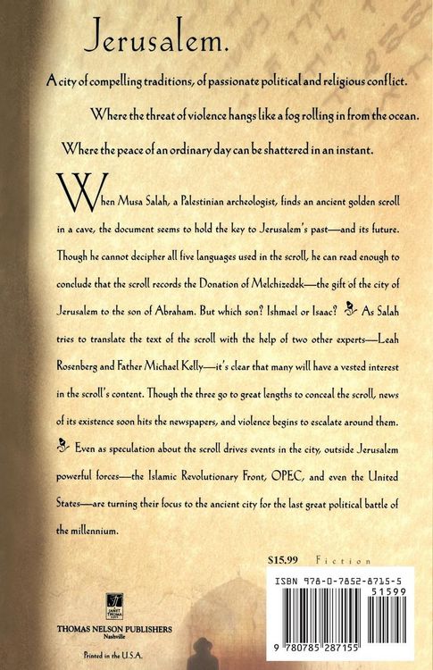 Produktbild: The Jerusalem Scroll