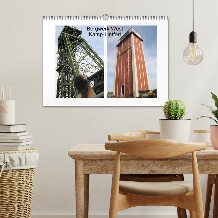 Produktbild: Bergwerk West Kamp-Lintfort (Wandkalender 2026 DIN A3 quer), CALVENDO Monatskalender