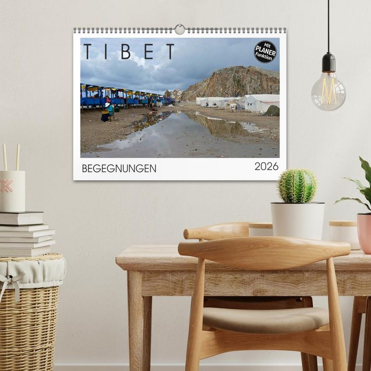 Produktbild: Tibet - Begegnungen (Wandkalender 2026 DIN A3 quer), CALVENDO Monatskalender