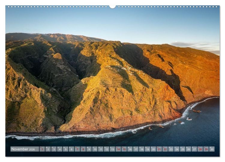 Produktbild: Kanarisch Wild - La Palma (Wandkalender 2026 DIN A2 quer), CALVENDO Monatskalender