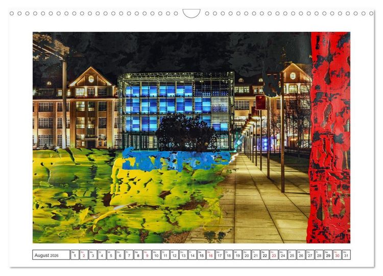 Produktbild: Fotos Farbe Fantasie. (Wandkalender 2026 DIN A3 quer), CALVENDO Monatskalender