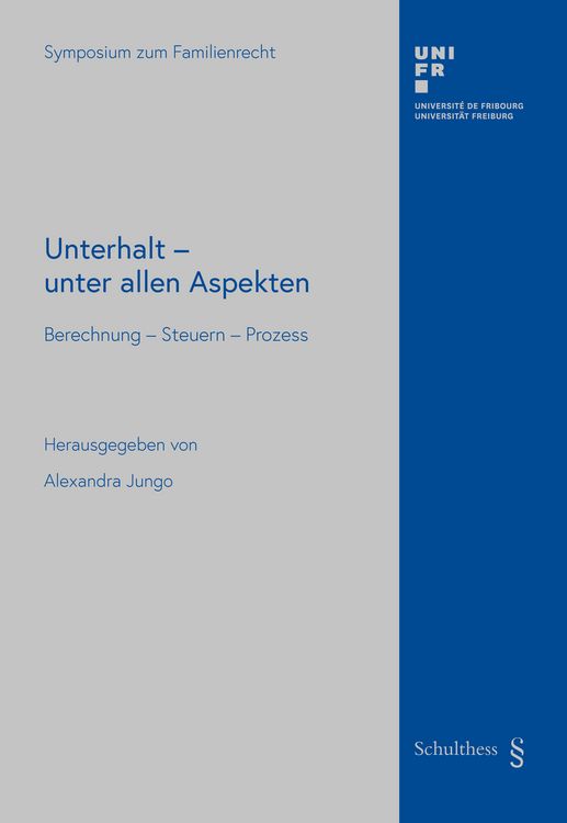 Produktbild: Unterhalt - unter allen Aspekten