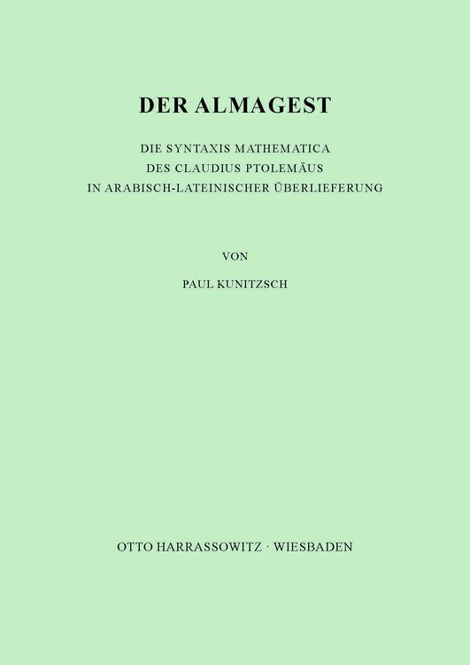 Produktbild: Der Almagest