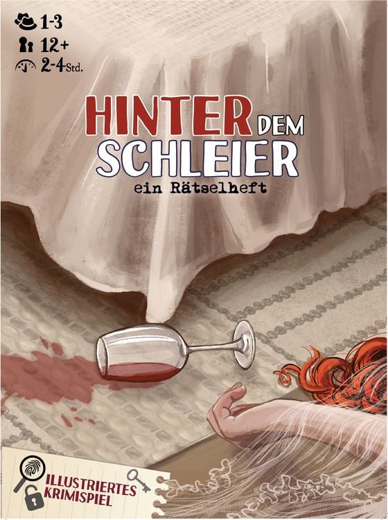 Produktbild: Hinter dem Schleier - ein R&auml;tselheft von Cluehound