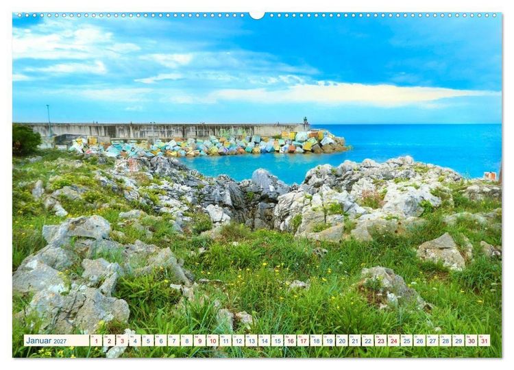 Produktbild: Im wilden Norden Spaniens, Asturien, Galicien, Picos de Europaa (Wandkalender 2027 DIN A2 quer), CALVENDO Monatskalender