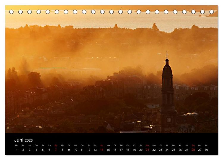 Produktbild: Schottland 2026 (Tischkalender 2026 DIN A5 quer), CALVENDO Monatskalender