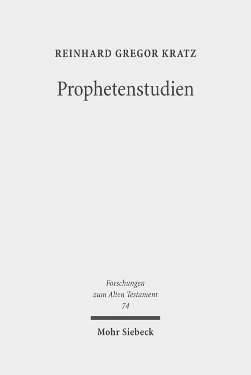 Produktbild: Prophetenstudien