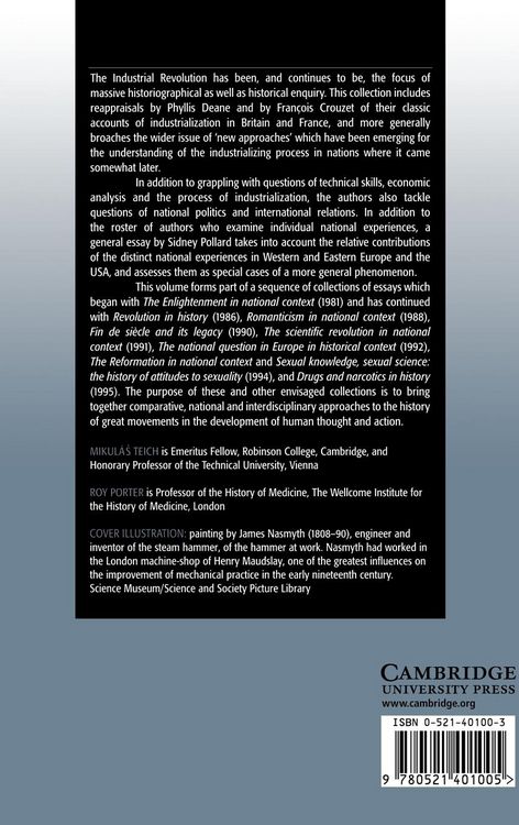 Produktbild: The Industrial Revolution in National Context