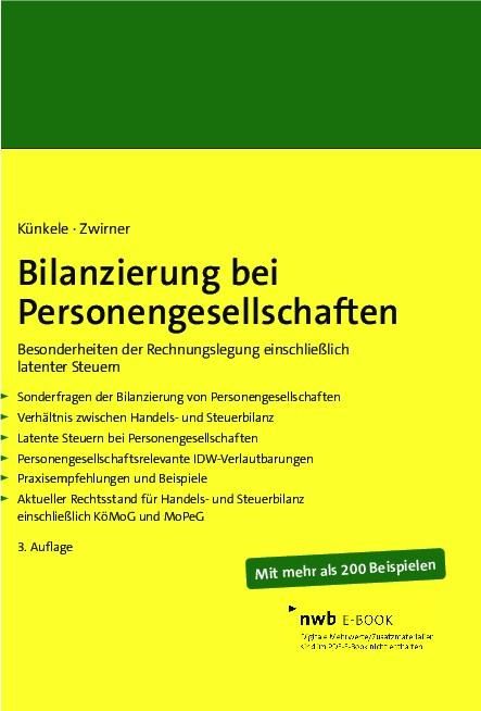 Produktbild: Bilanzierung bei Personengesellschaften