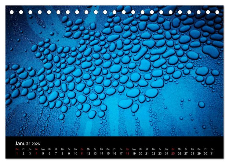 Produktbild: Lamborghini im Regen (Tischkalender 2026 DIN A5 quer), CALVENDO Monatskalender