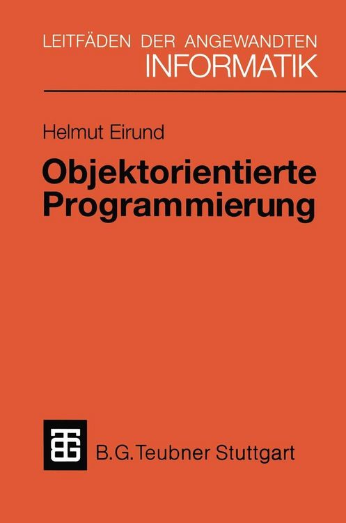 Produktbild: Objektorientierte Programmierung