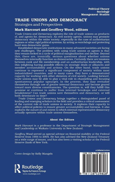 Produktbild: Trade Unions and Democracy
