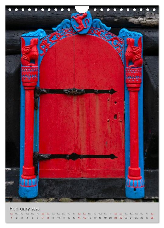 Produktbild: Doors of the world (Wall Calendar 2026 DIN A4 portrait), CALVENDO 12 Month Wall Calendar