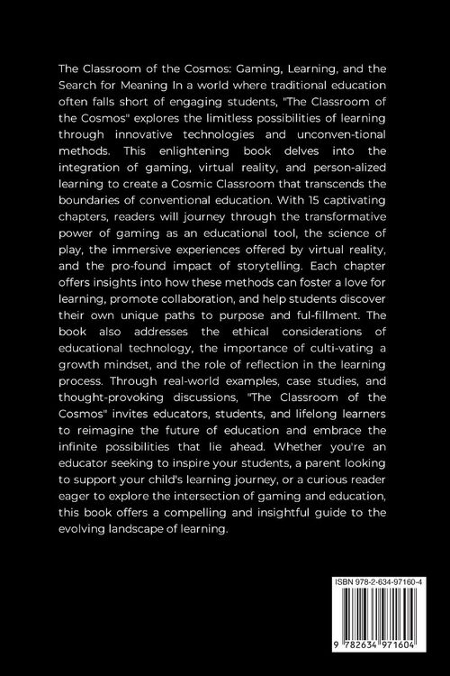 Produktbild: The Classroom of the Cosmos, Gaming, Learning, and the Search for Meaning