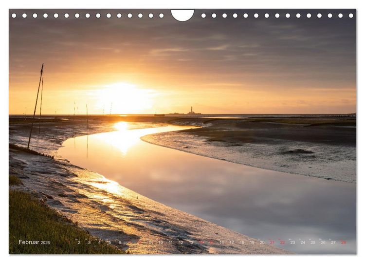 Produktbild: Wundersch&ouml;nes Eiderstedt (Wandkalender 2026 DIN A4 quer), CALVENDO Monatskalender