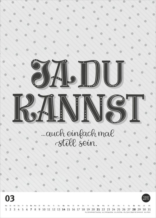 Produktbild: Funny Quotes-Kalender 2027