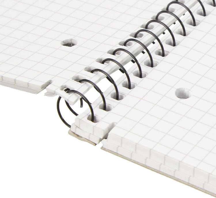 Produktbild: OXFORD Collegeblock A4 80 Blatt, kariert mit weissem Rand links und rechts, 70 g/m&sup2;, 4fach gelocht