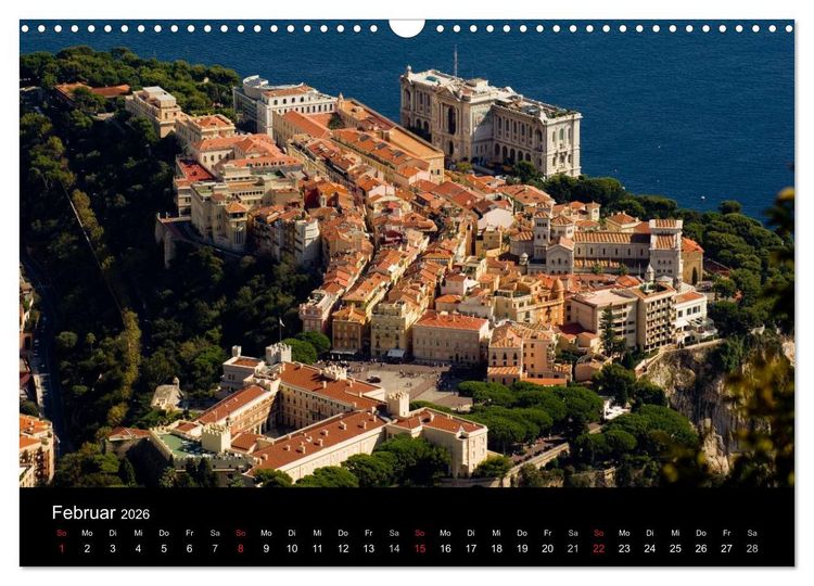Produktbild: Faszination Monaco (Wandkalender 2026 DIN A3 quer), CALVENDO Monatskalender