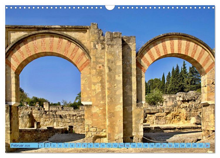 Produktbild: Andalusien - Spanien (Wandkalender 2026 DIN A3 quer), CALVENDO Monatskalender