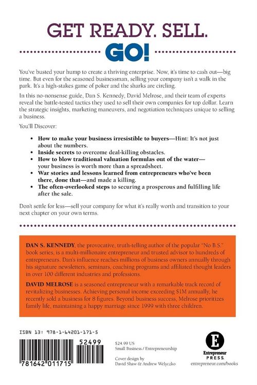 Produktbild: No B.S. Guide to Selling Your Company for Top Dollar