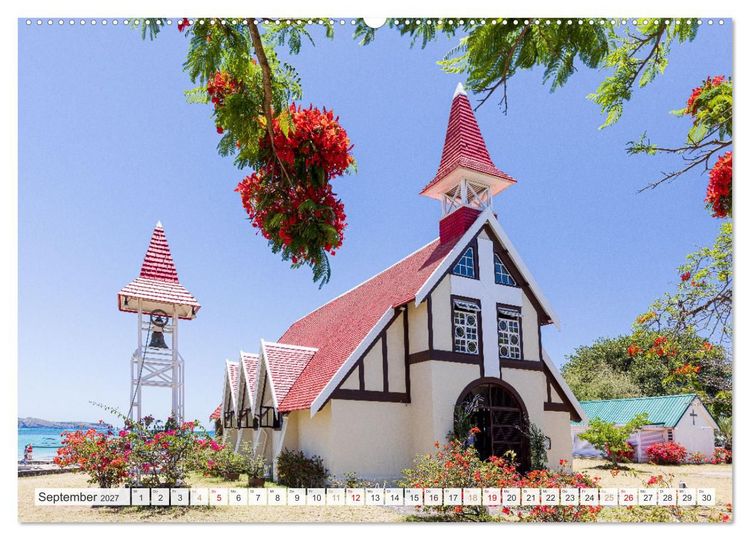 Produktbild: Trauminseln der Welt - Mauritius (hochwertiger Premium Wandkalender 2027 DIN A2 quer), Kunstdruck in Hochglanz