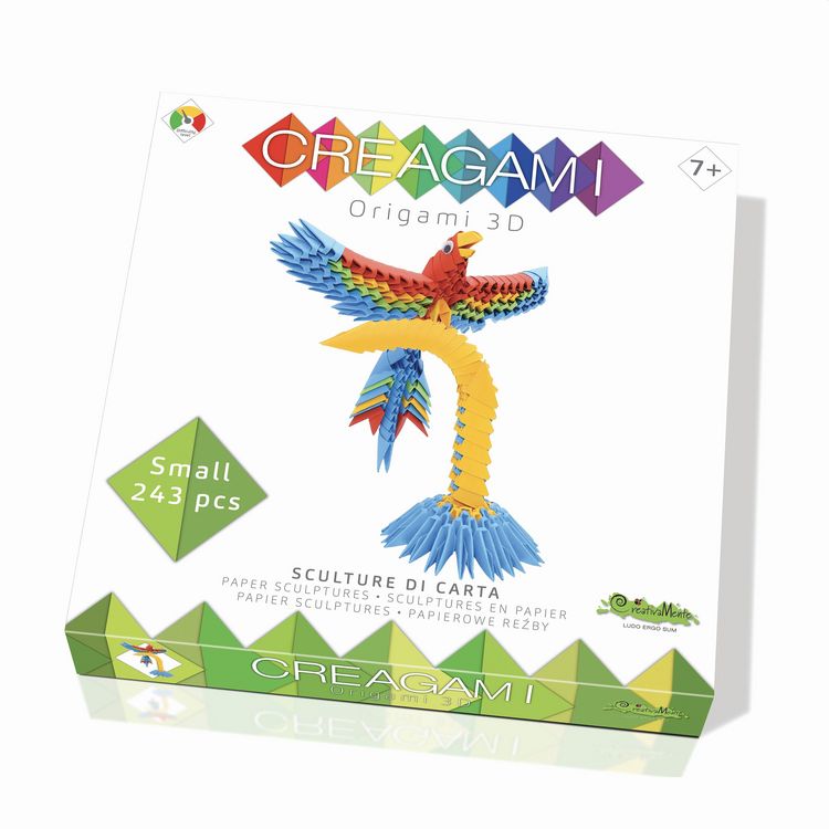Produktbild: CREAGAMI - Origami 3D Papagei 243 Teile