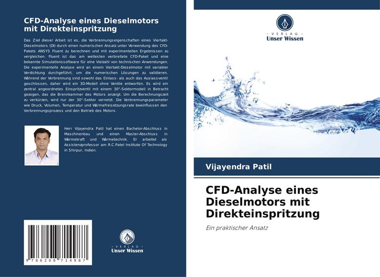 Produktbild: CFD-Analyse eines Dieselmotors mit Direkteinspritzung