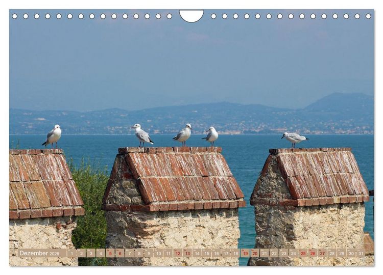 Produktbild: Gardasee bei Limone (Wandkalender 2026 DIN A4 quer), CALVENDO Monatskalender
