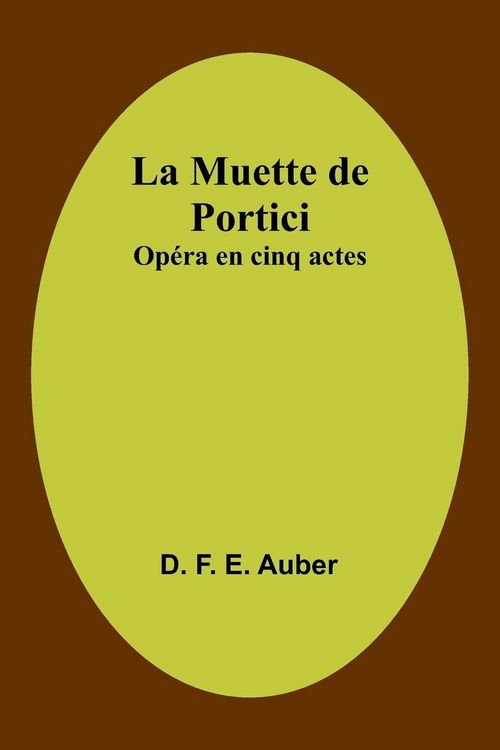Produktbild: La Muette de Portici