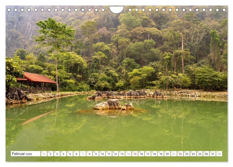 Produktbild: S&uuml;dostasien - Laos (Wandkalender 2026 DIN A4 quer), CALVENDO Monatskalender