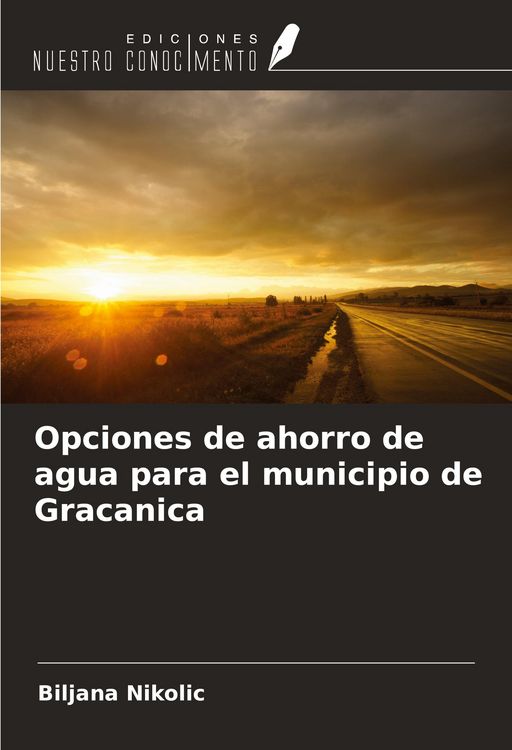 Produktbild: Opciones de ahorro de agua para el municipio de Gracanica