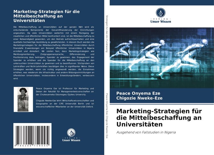 Produktbild: Marketing-Strategien f&uuml;r die Mittelbeschaffung an Universit&auml;ten