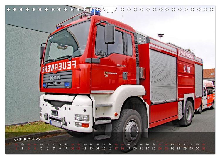 Produktbild: Der Rettungsdienst (Wandkalender 2026 DIN A4 quer), CALVENDO Monatskalender