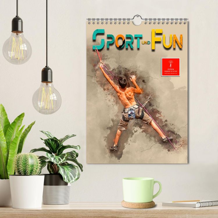 Produktbild: Sport und Fun (Wandkalender 2026 DIN A4 hoch), CALVENDO Monatskalender